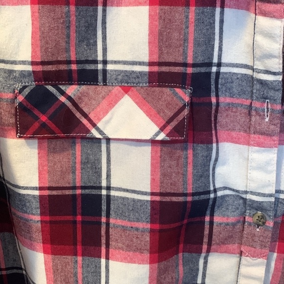 Craghoppers Red Plaid Button Down Shirt Women’s Size 12 Extra Large - Picture 2 of 8